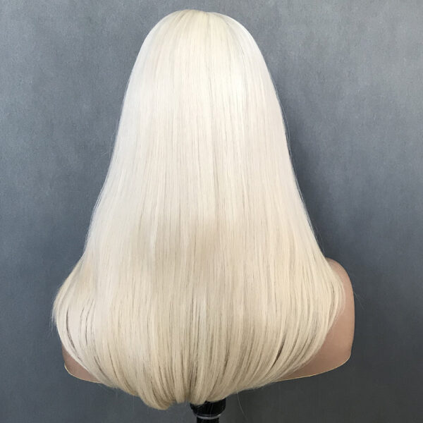 white blonde silk top jewish wigs j005