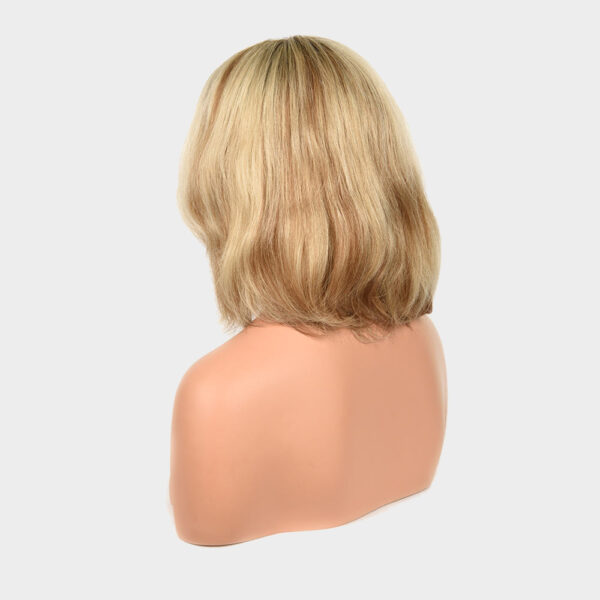 blonde highlight sheitel wigs j013