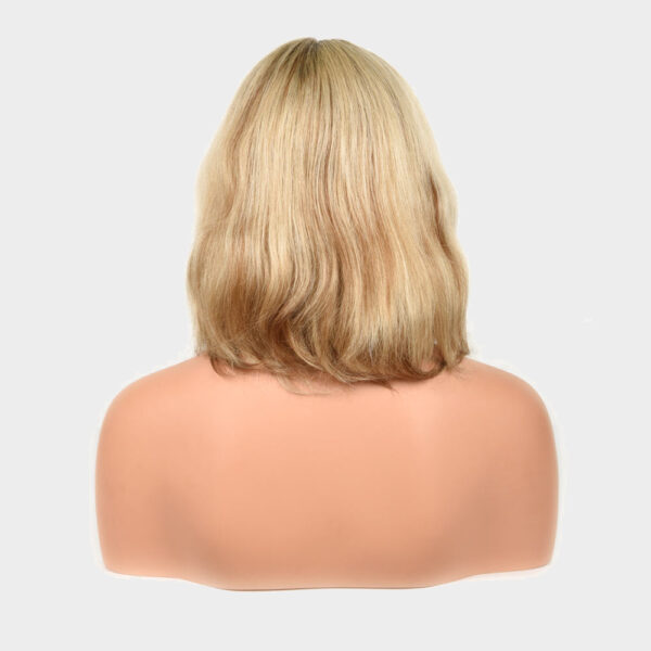 blonde highlight sheitel wigs j013