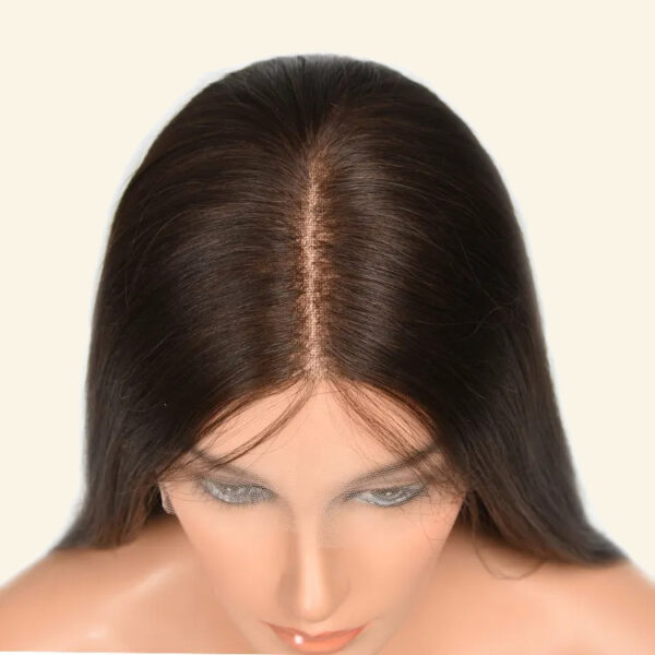 chocolate brown hd lace top jewish women wigs j016