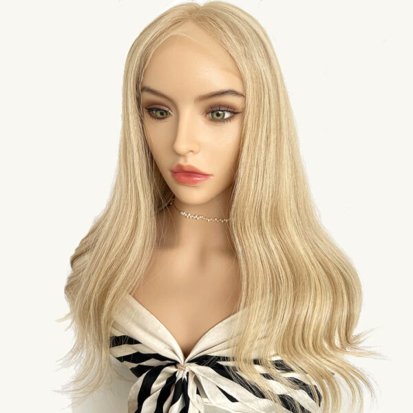 mixed blonde lace front wigs for white women j033