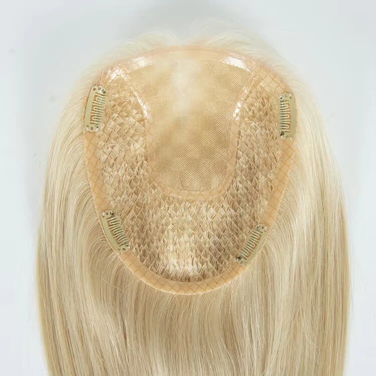 fishnet mono base hair topper