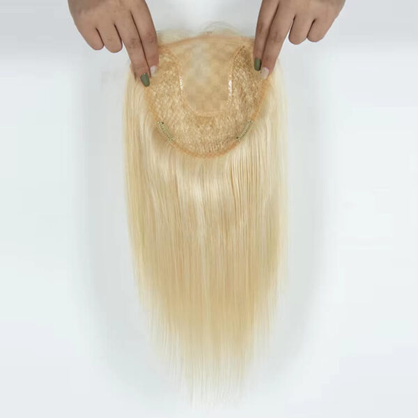 fishnet mono base hair topper